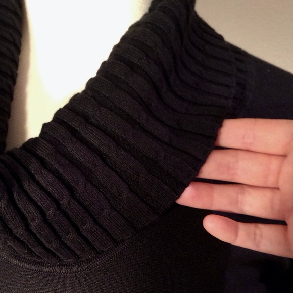 Silk Blend Cowl Neck Sweater - Picture 2 of 6